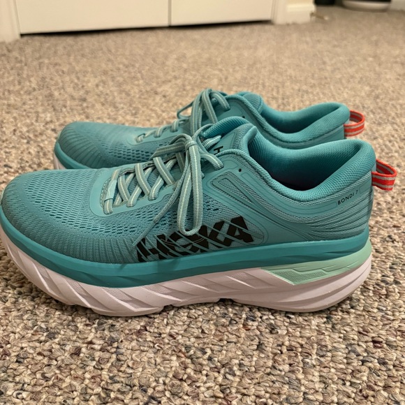 HOKA Bondi 7 Women's Running Shoes - 8 - Picture 5 of 9